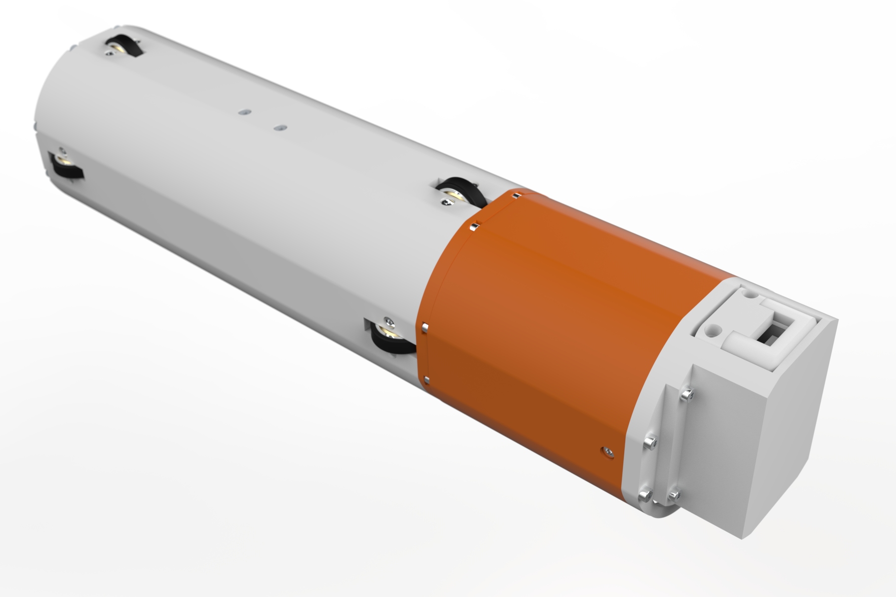 Hero shot render of the underside